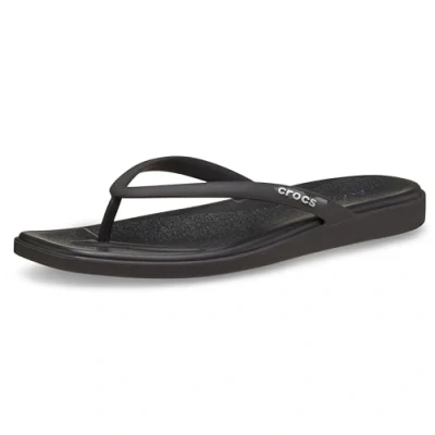 Image of Crocs Women Flip, Miami Thong Black, 3 UK