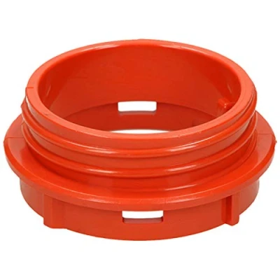 Image of SPARES2GO Red Connector Ring Neck for Numatic Henry Charles George Harry James Hoover Vacuum Cleaner