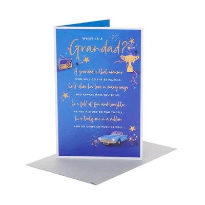 Image of UK Greetings Birthday Card for Grandad Classic Design