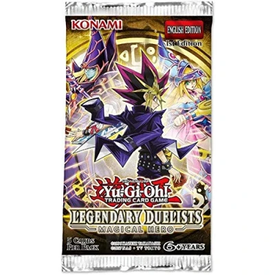 Image of Yu Gi Oh LED6RP Legendary Duelist Magical Hero Booster Packet Reprint Unlimited Edition