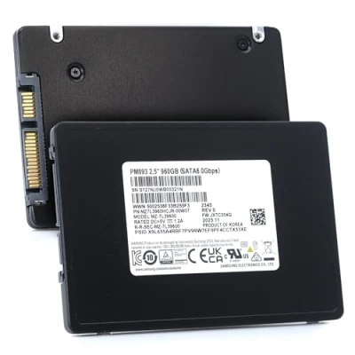 Image of Samsung PM893 MZ7L3960HCJR 960 GB 2.5 Inch 63.5 mm 1 DWPD SSD
