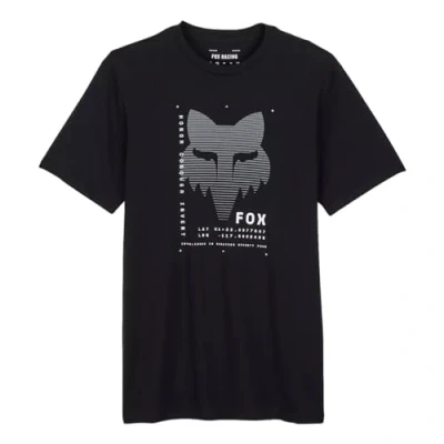 Image of Fox Dispute Premium Short Sleeved T Shirt (UK, Alpha, M, Regular, Black)