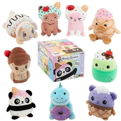 Image of Moriah Elizabeth 80212 6 Mini Mystery Plush Series 2 YouTube Craft Channel, Blind Box, 1 of 9 Possible, Official Merch, Multicolour, Single