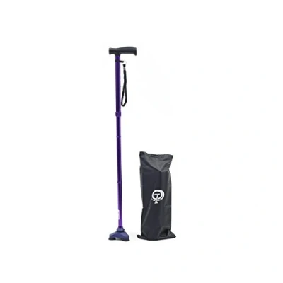 Image of Drive Devilbiss Hurrycane Folding All Terrain Cane Walking Stick