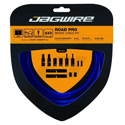 Image of Jagwire PCK205 Pro Road Brake Cable Kit, SID Blue, Shimano/SRAM