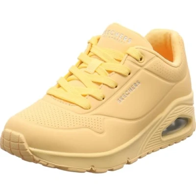 Image of Skechers Women&#039;s Uno Stand on Air Sneaker, Orange, 5.5 UK