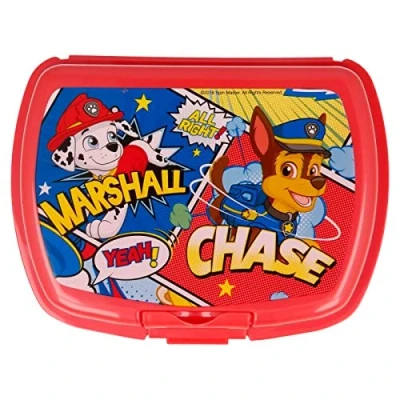 Image of OM SUPPLIES Paw Patrol Urban Sandwich Lunch Snack Box Kids Children School (Paw Patrol)