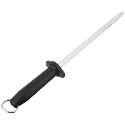 Image of Mercer Culinary 10 Inch German Sharpening Steel, Stainless 38x10x3 cm