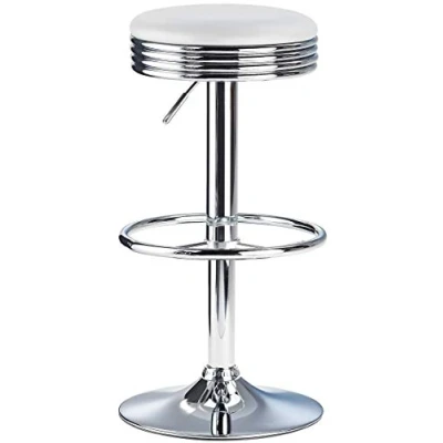 Image of American Diner Bar Stool (White)