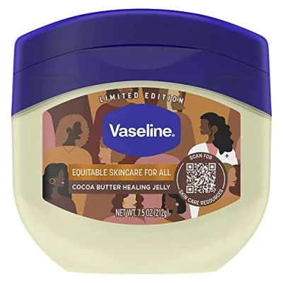 Image of Vaseline Rich Conditioning Petroleum Jelly Cocoa Butter, 7.5 Ounces
