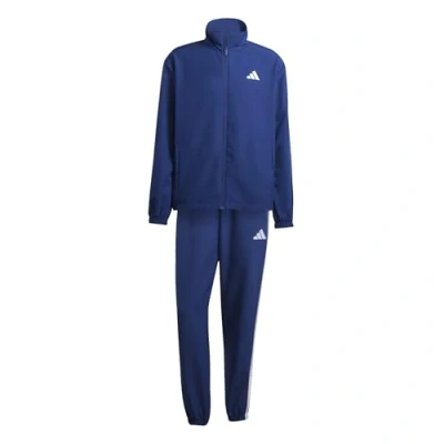 Image of adidas Sportswear Basic 3 Stripes SET Tracksuit, Men&#039;s, Size: XXL, Dark blue