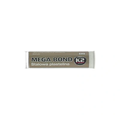 Image of K2 Steel Mega Bond, Mastic, 2 K, ideal for processing of Pieces Metal, Iron, Steel, 60 G TUBE
