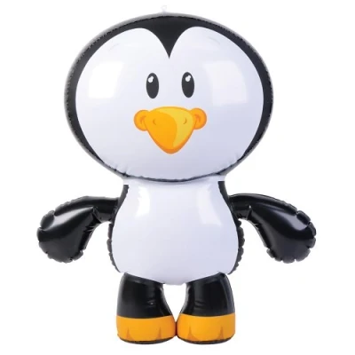 Image of Henbrandt INFLATABLE PENGUIN GIANT 56CM BLOW UP NOVELTY ANIMAL PARTY TOY