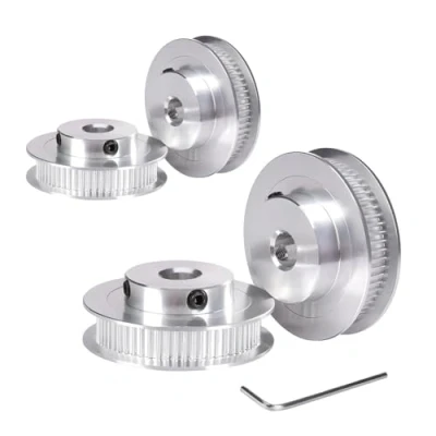 Image of BZ 3D GT2 Pulley 80 Teeth 5mm Bore 6mm Width Timing Belt Aluminum 80T Wheel for Voron 2.4 Printer,CNC (4pcs)