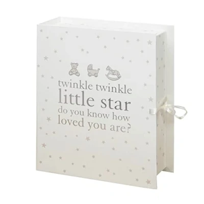 Image of Bambino Baby Keepsake Box with Drawers Twinkle 7704