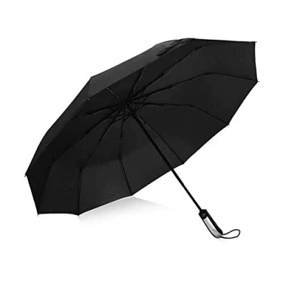 Image of Umbrella, Compact Folding Windproof with Reinforced Canopy, Automatic Open/Close