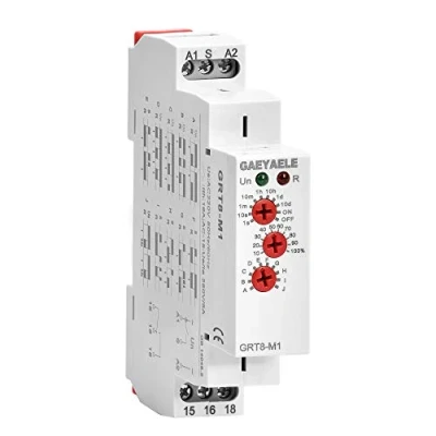 Image of GAEYAELE 16A Multifunction Time Relay with 10 Function Choices AC230V (GRT8 M1,AC230V)