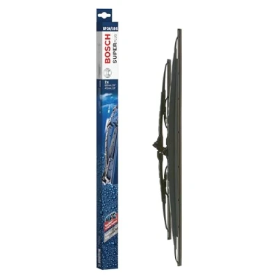 Image of Bosch Wiper Blade Super Plus Spoiler SP24/19S, Length: 600mm/475mm − Set of Front Blades
