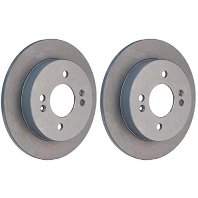 Image of 5841107500, 584110X500 Brake disc BLUE PRINT ADG04396 Rear Axle 234mm 10mm 4 Hole 100mm solid Coated KIA: Picanto I, II, III