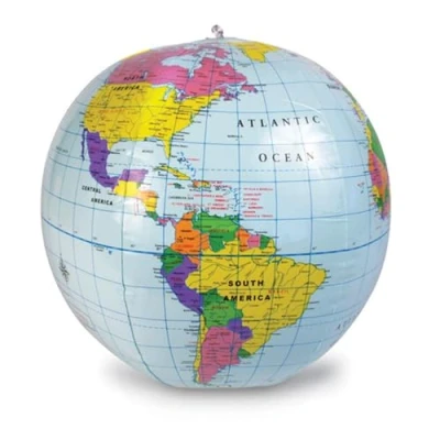 Image of Learning Resources Inflatable Globe Without Light