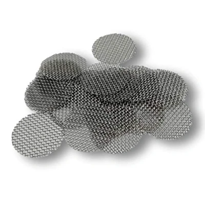Image of EKNA Pipe Sieve 15 mm Coarse Insert Strainer Metal Steel Vaporizer (Pack of 25)