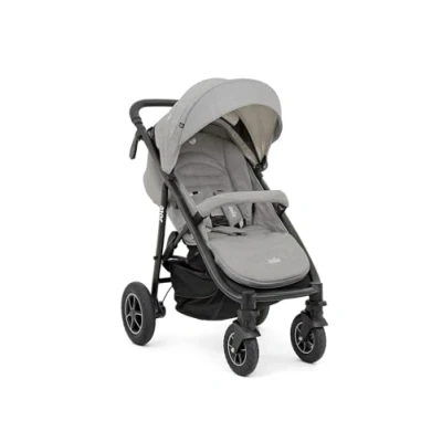 Image of Joie Mytrax Flex™ 3in1 Multi Mode Stroller/Pushchair with Raincover Suitable from Birth to 4 Year (0 22kg). 3 Strollers in 1 a one Hand Flash fold, Grey Flannel Fashion