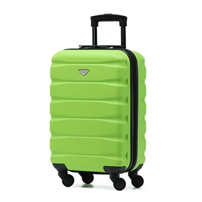 Image of Flight Knight Lightweight 4 Wheel ABS Hard Case Suitcases Cabin Carry On Hand Luggage Approved for Over 100 Airlines Including easyJet, British Airways, RyanAir, Virgin Atlantic, Emirates &amp; Many More