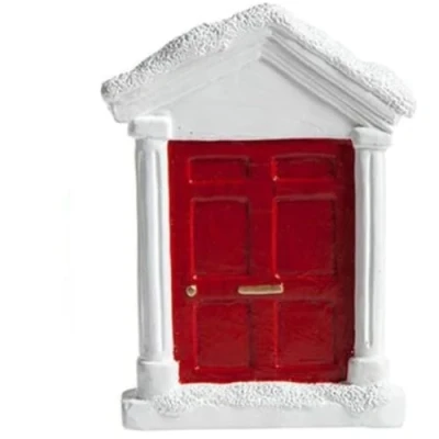 Image of PMS 5.5 X 3.75&quot; POLYSTONE ELF DOOR IN PRINTED BOX THEN 16PC
