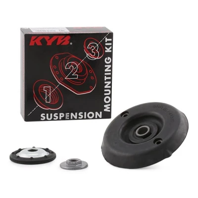 Image of 5031F0, 503527, 503563, 5038G4, 9813916080 Repair Kit, Suspension strut KYB SM1933 Front Axle Mounting Kit CITROËN: C4 II Hatchback