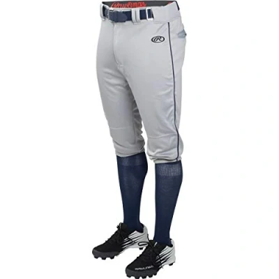 Image of Rawlings Men&#039;s Lnchkpp Pant, Grey/Navy, Large