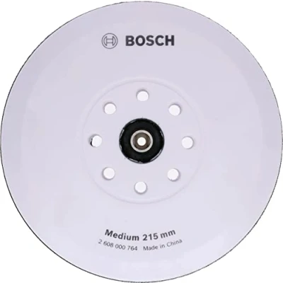 Image of Bosch Professional 1x 8 Hole Backing Pad Medium Ø 215 mm (for GTR 550, Accessory Drywall Sander)