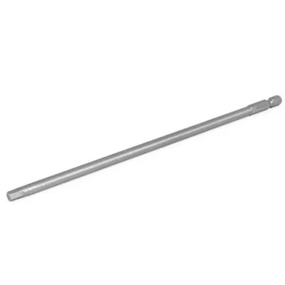 Image of Sourcingmap 200mm Long 1/4&quot; Hex Shank 5mm Hexagonal Tip Magnetic Hexagon Screwdriver Bit