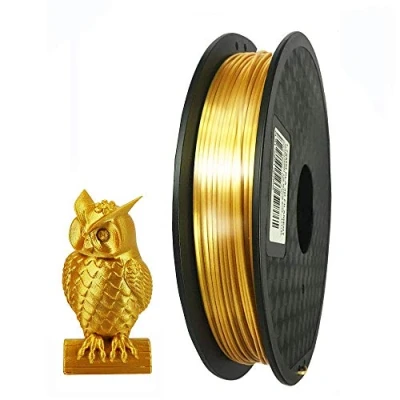 Image of Silk Gold PLA Filament 1.75mm 500g 3D Printer Silky Shiny Material for FDM Metallic
