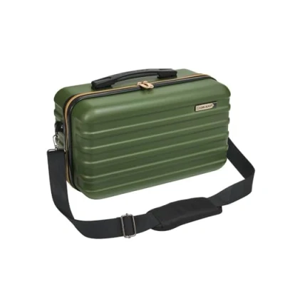 Image of Cabin Max Hard Shell Case with Shoulder Strap fits Ryanair Under Seat Included Hand Luggage Allowance (Inca)