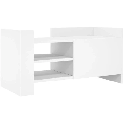 Image of vidaXL TV Cabinet White 80x35x40 cm Engineered Wood