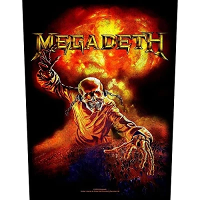Image of Razamataz Megadeth # 1 ED REPKA 36 x 29 cm Sew On Patch