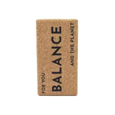 Image of LIGA Organic Cork Yoga Block, Non Slip Brick for Balance, Sustainable and Eco Friendly, 1 Block