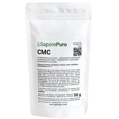 Image of SaporePuro CMC Powder Carboxymethylcellulose 50 g