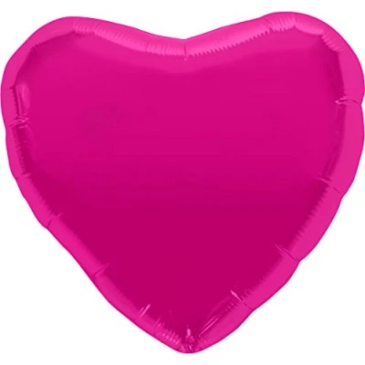 Image of amscan 1156602 SD H: FUCHSIA HEART