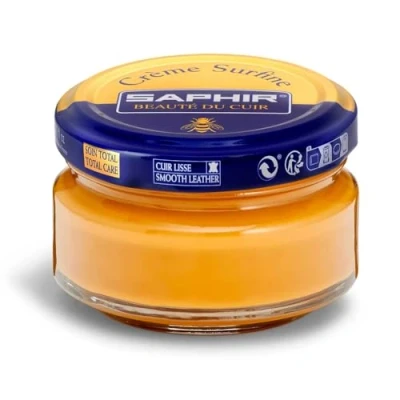 Image of Saphir Cream Surfine Shoe Polish CARAMEL 92