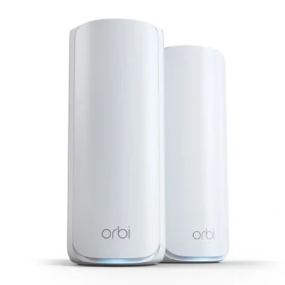 Image of NETGEAR Orbi 770 Series Tri band WiFi 7 Mesh System (RBE772) Router + 1 Satellite Extender Covers up to 5,500 sq. ft., 100 Devices 2.5 Gig Internet Port BE11000 802.11be (up 11Gbps)
