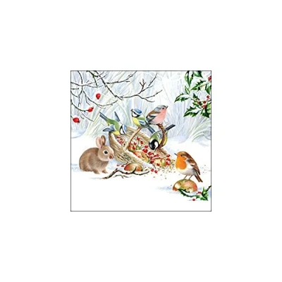 Image of Ambiente 3 Ply Paper Napkins Winter Treat