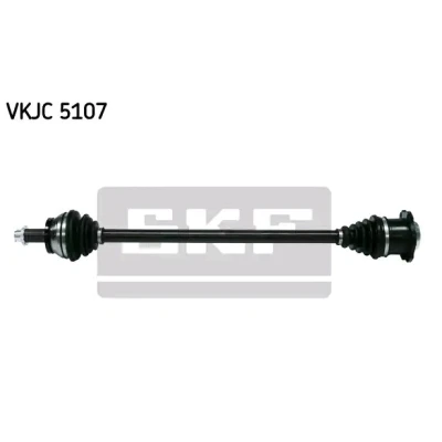 Image of 6Q0407272DH, 6Q0407452LX Drive shaft SKF VKJC 5107 756mm SKODA: Roomster, Fabia 2, I Hatchback, VOLKSWAGEN: Polo IV SEAT: Ibiza 3