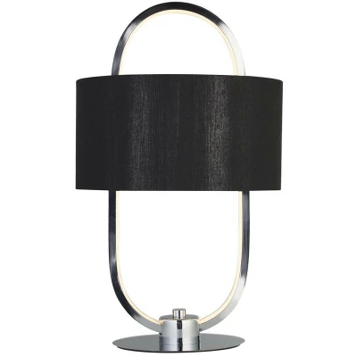Image of Madrid LED Table Lamp, Black Shade 3000K