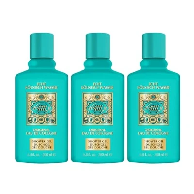 Image of 3 x 4711 Eau de Cologne Shower Gel 200ml Multibuy