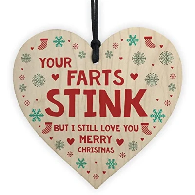 Image of RED OCEAN Funny Christmas Your Farts Stink Gift For Boyfriend Husband Dad Gifts Him