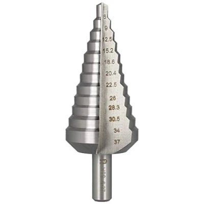 Image of Heller Tools 226103 &quot;0925&quot; Step Drill Bit of HSS, Silver, 6 37 mm
