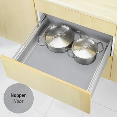Image of WENKO Non Slip mat with nubs 150 x 50 cm in Grey, 0