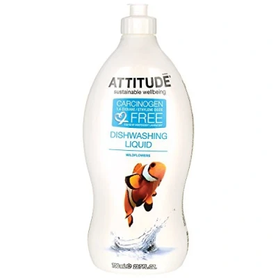 Image of Attitude Washing Up Liquid Ylang &amp; Lime 700ml