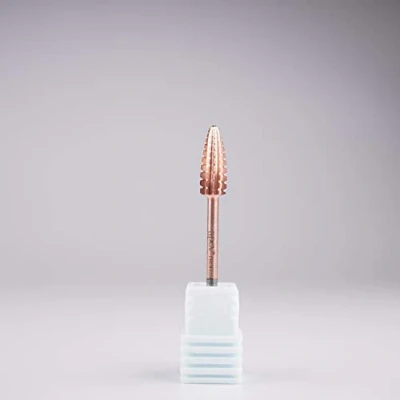 Image of New* Apex® Professional Tungsten Carbide Electric Nail Drill Bit 3/32 inch, 2.35mm Shank for Gels, Acrylics, Art, Manicure, Pedicure, Salon Nails (Typhoon 2 Way) (2X Coarse)